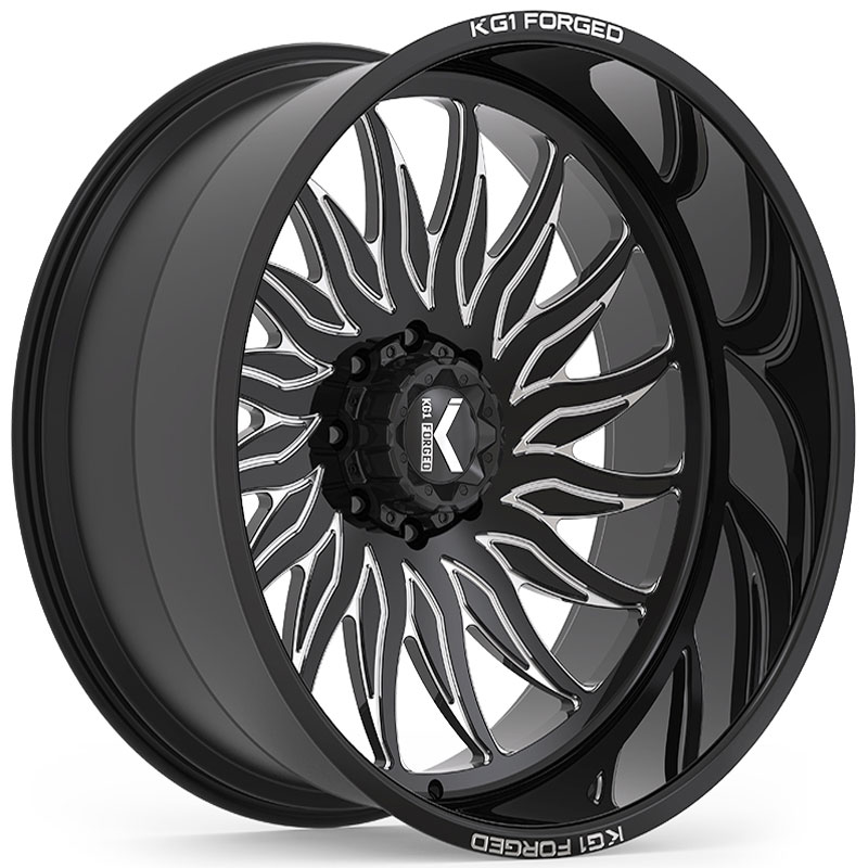 KG1 Forged KC015 Phoenix  Wheels Gloss Black Machined