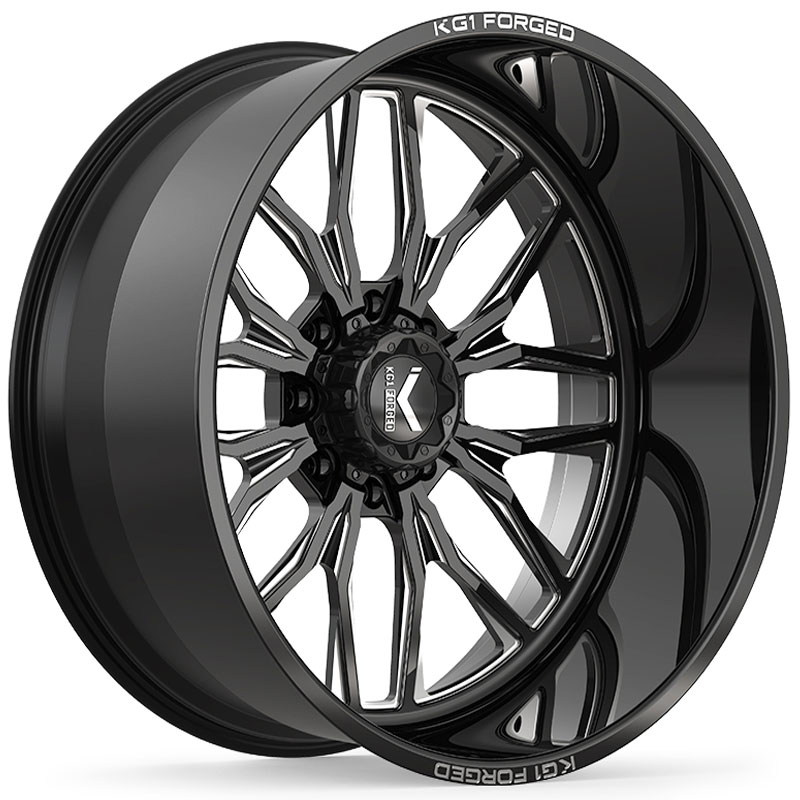 KG1 Forged KF001 Primacy  Wheels Gloss Black Machined