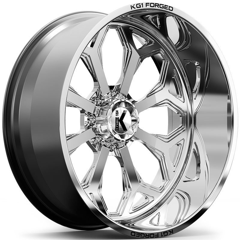 KG1 Forged KF008 Knox  Wheels Polished