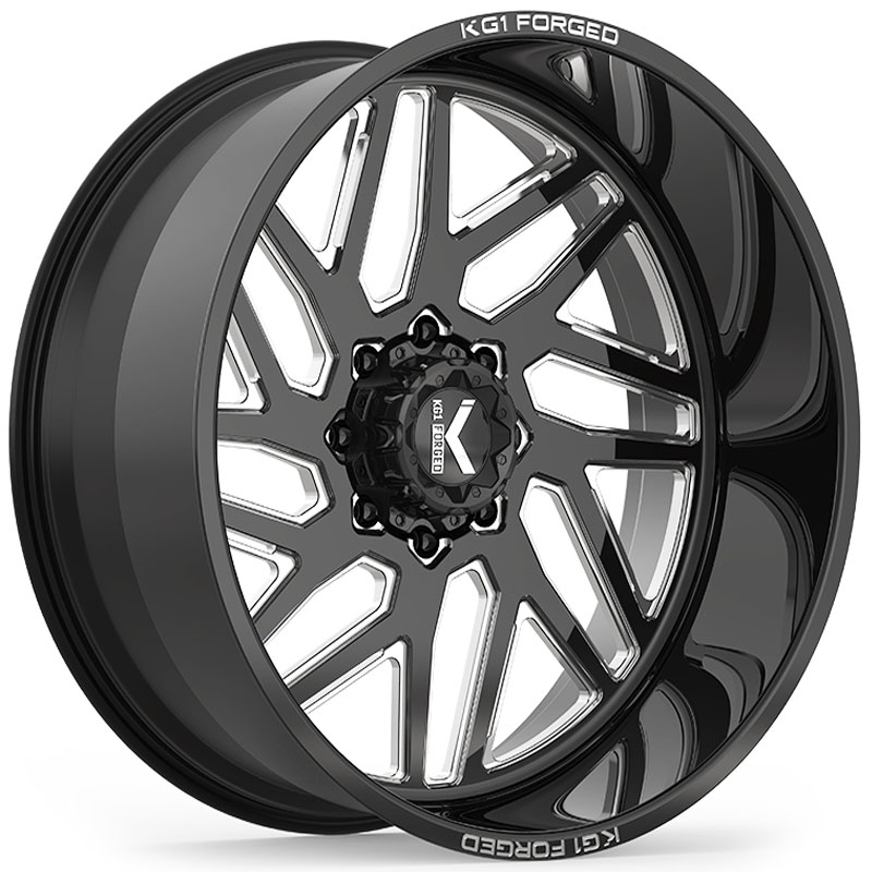 KG1 Forged KF009 Yaz  Wheels Gloss Black Machined