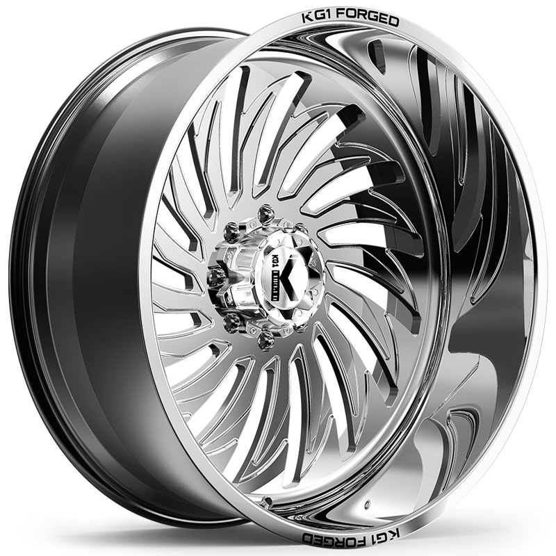 KG1 Forged KF017 Hurricane  Wheels Polished