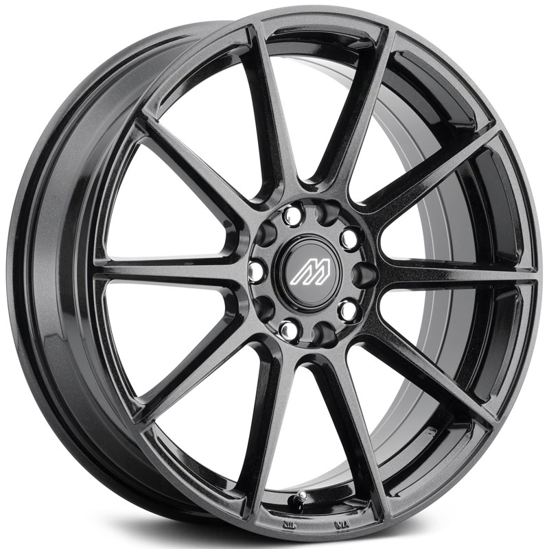 Mach MP.43  Wheels Metallic Black