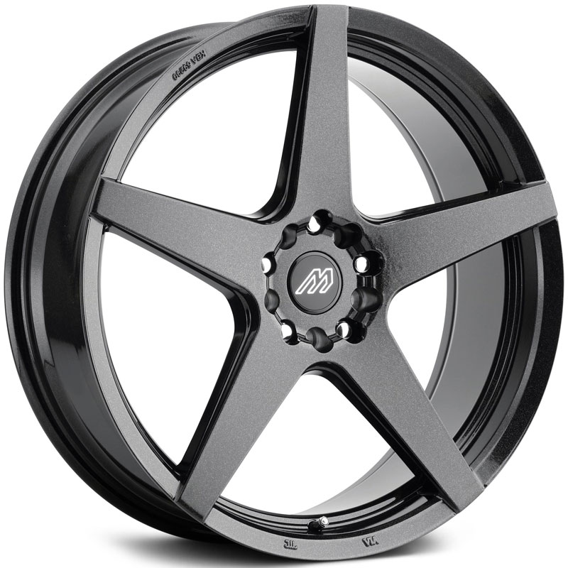 Mach MP.52  Wheels Metallic Black