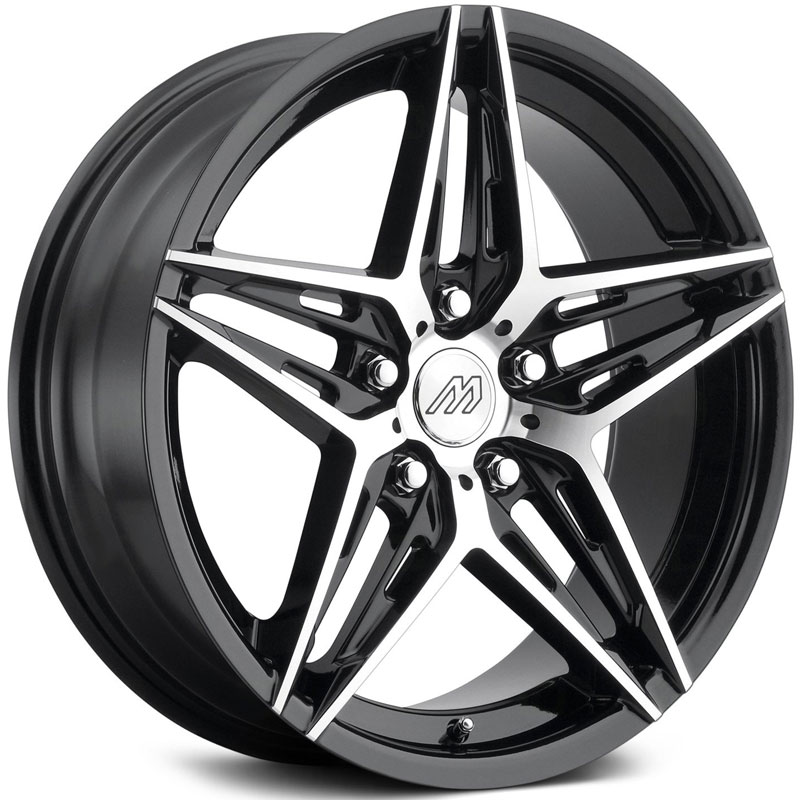 Mach MP.56  Wheels Gloss Black Machined