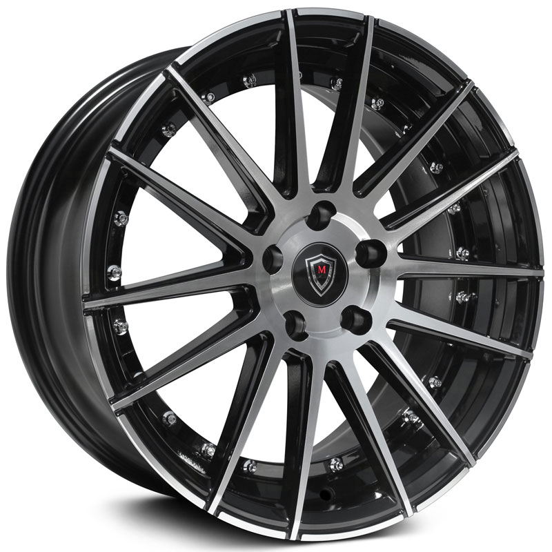 Marquee Luxury Marquee M8150  Wheels Gloss Black Machined