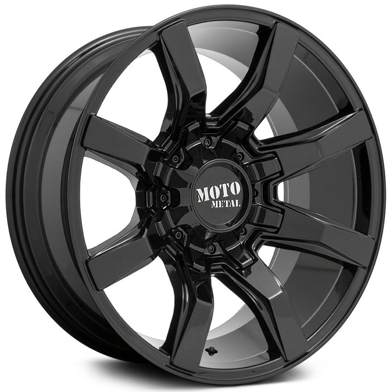 Moto Metal MO804 Spider  Wheels Gloss Black