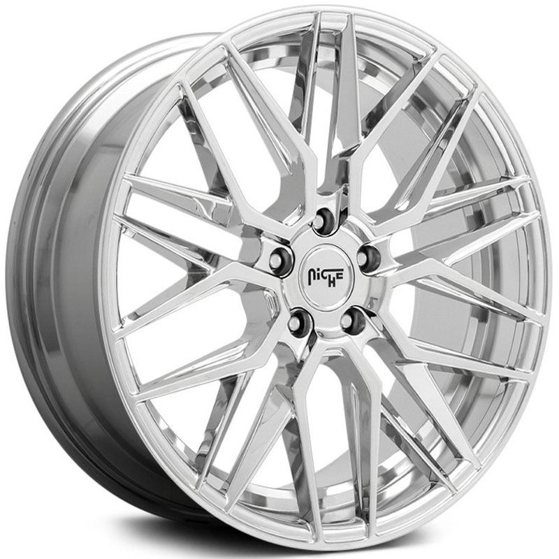 Niche M249 Gamma  Wheels Chrome