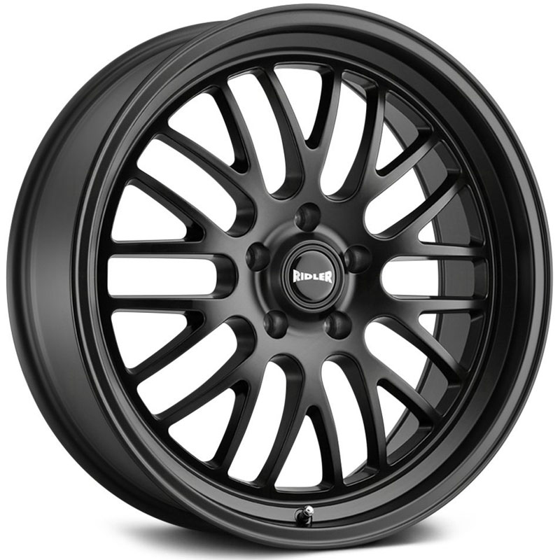 Ridler Style 607  Wheels Matte Black