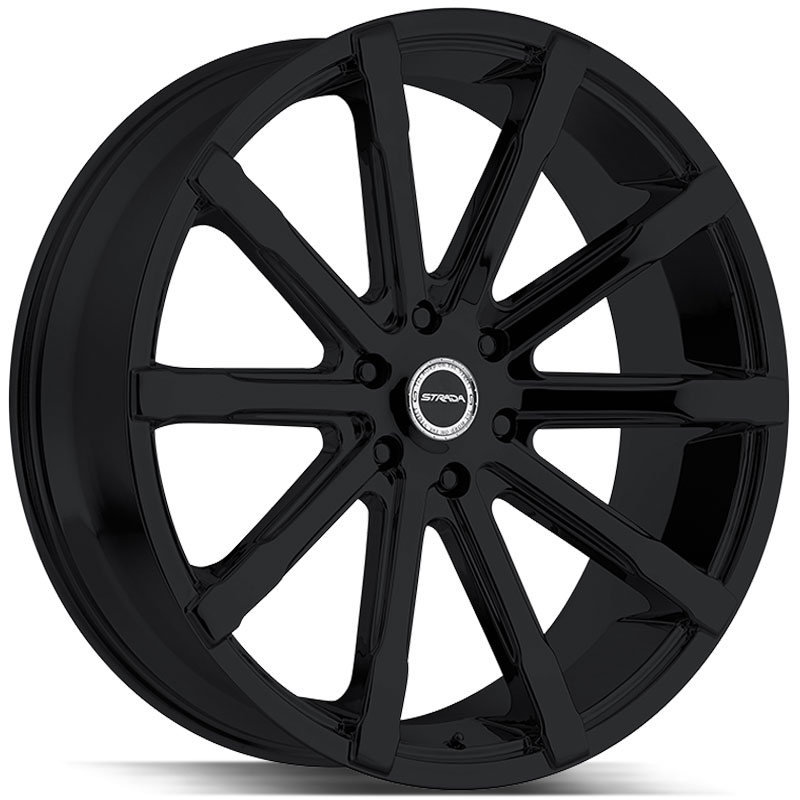 Strada Osso  Wheels Gloss Black