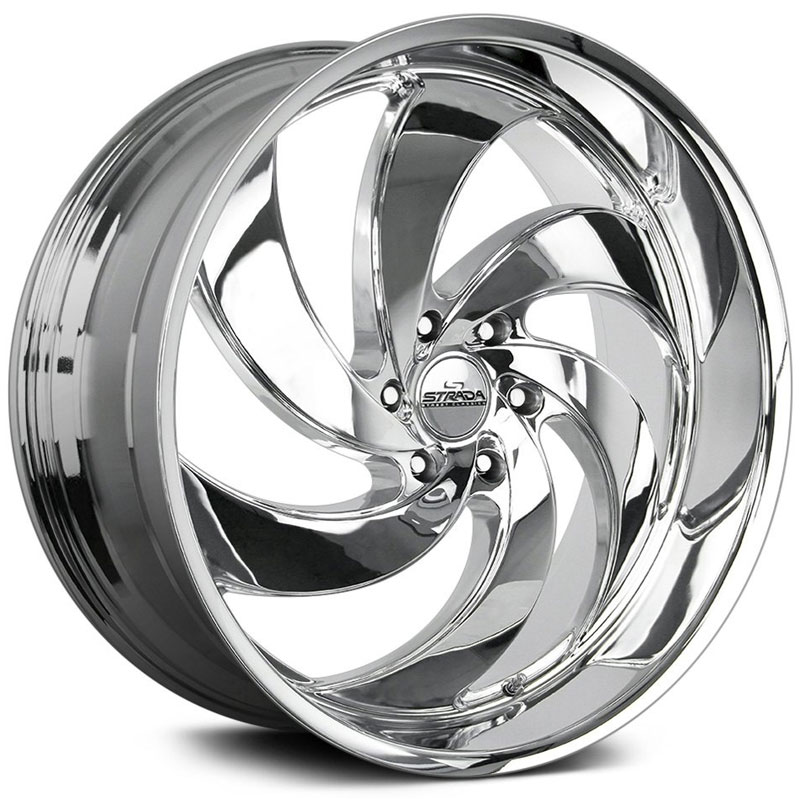 Strada Street Classics Retro 6  Wheels Chrome