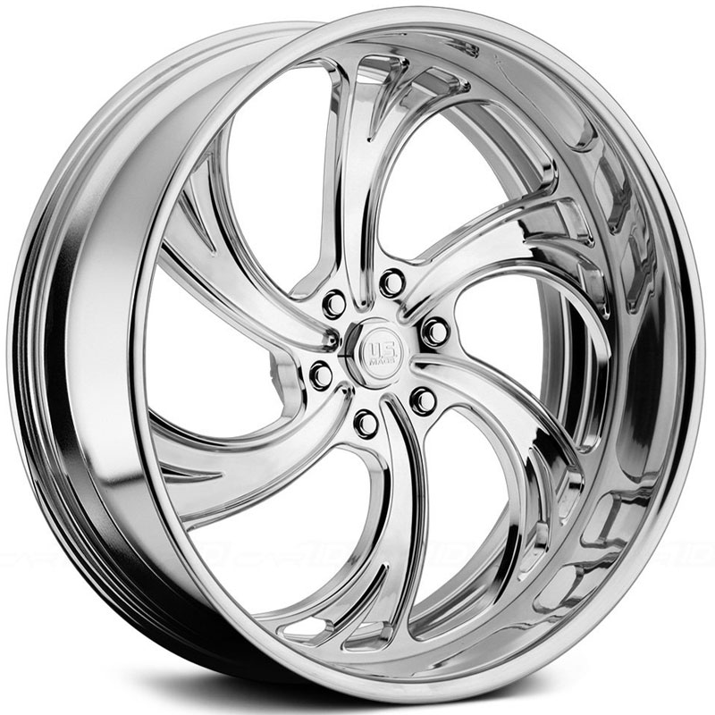 US Mags Cheyenne 6 US414  Wheels Polished