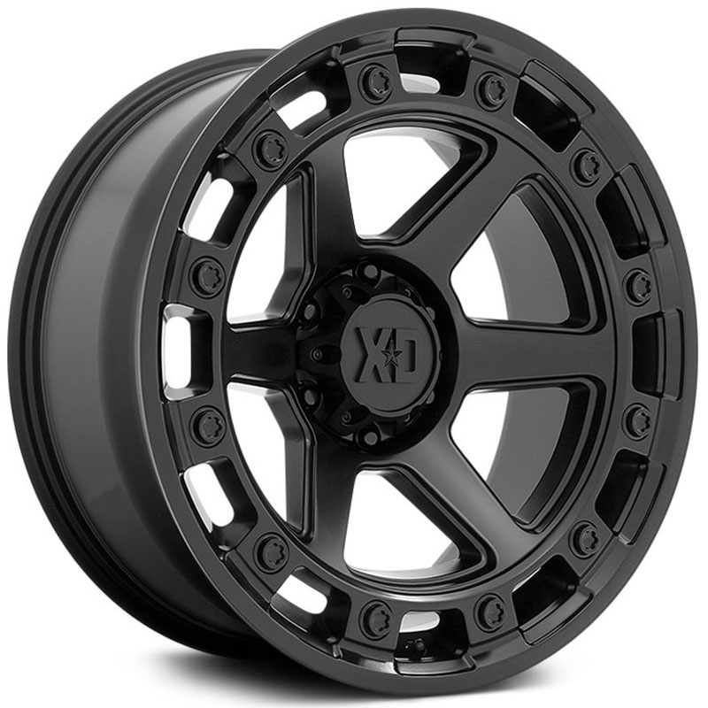 XD Series XD862 Raid  Wheels Satin Black