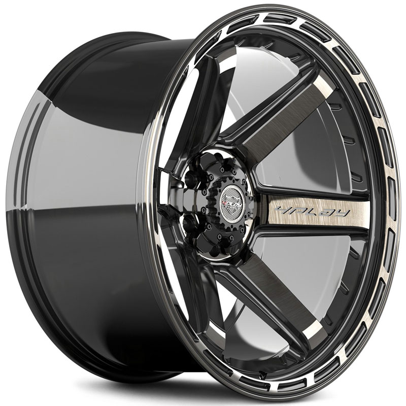 4Play 4P63  Wheels Brushed Black