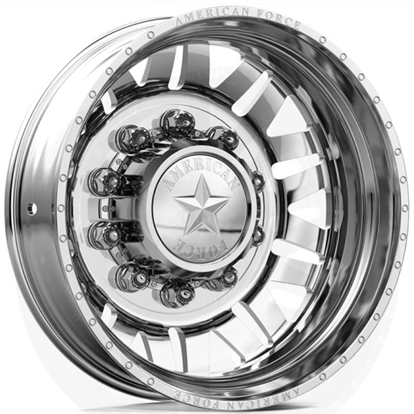 American Force Dually LIBERTY  Wheels Mirror Finish Polish Rear