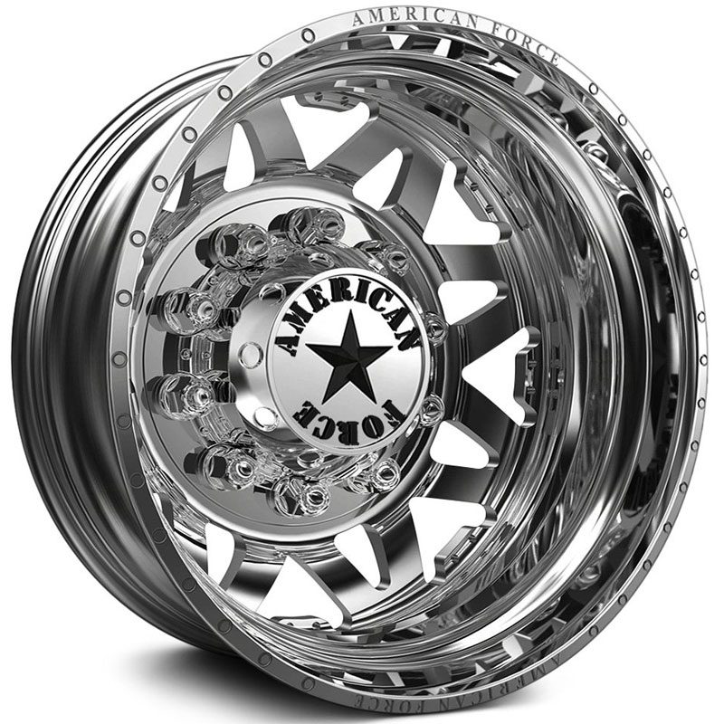 American Force Dually STARS  Wheels Mirror Finish Polish 