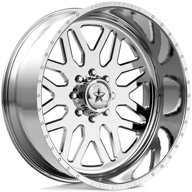 American Force B02 Trax SS5  Wheels Mirror Finish Polished