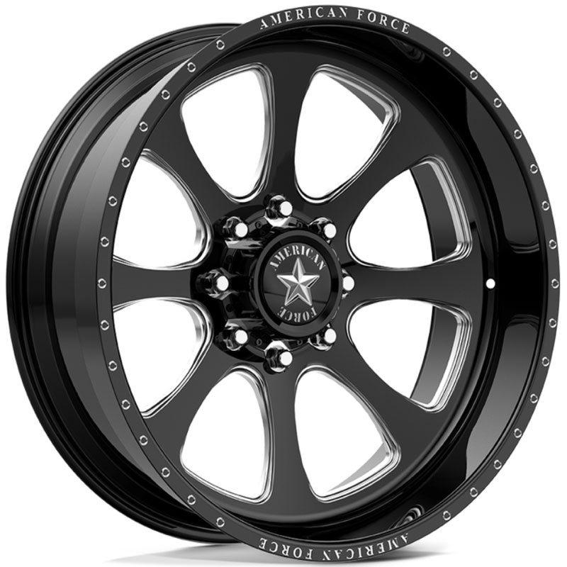 American Force Concave CKH34 Cerberus CC  Wheels Black