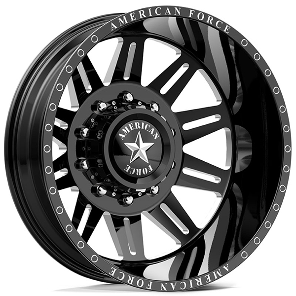 American Force Dually DB04 Clutch  Wheels Black Rear