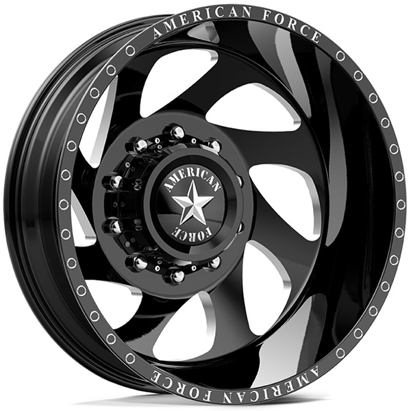 American Force Dually DB05 Slab  Wheels Black Rear