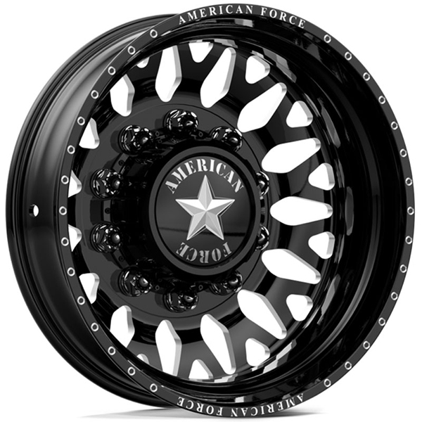 American Force Dually EVO  Wheels Black Rear