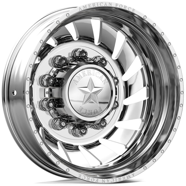 American Force Dually G11 Rewind  Wheels Polished Rear