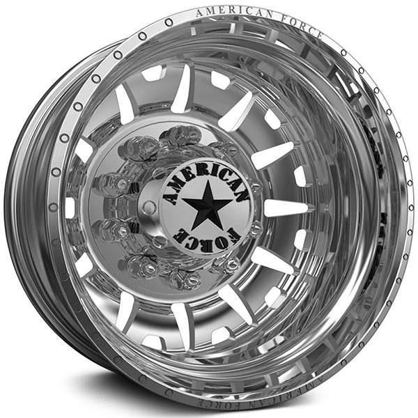 American Force Dually G13 Bully  Wheels Polished Rear