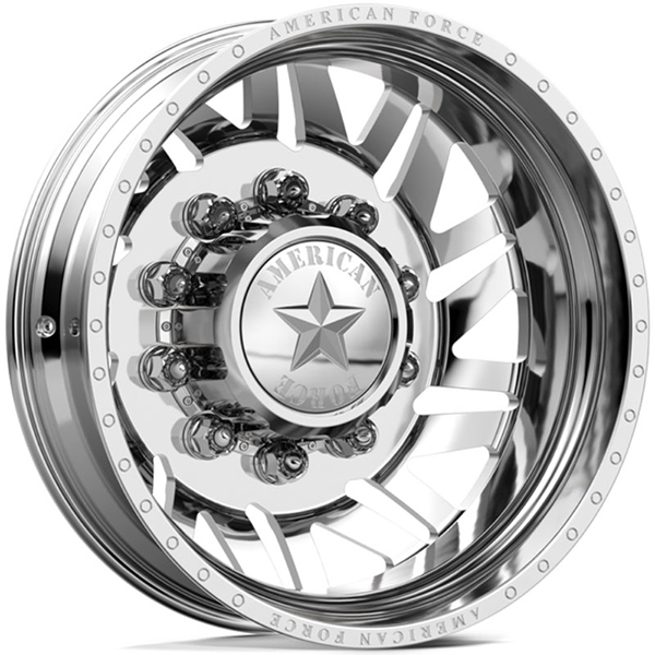 American Force Dually H02 Siege  Wheels Polished Rear