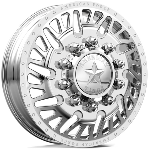 American Force Dually H12 Sidewinder  Wheels Polished