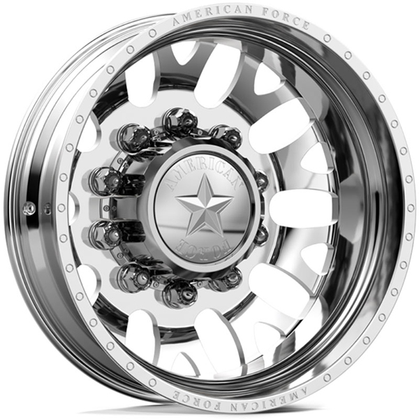 American Force Dually J01 Pulse  Wheels Polished Rear