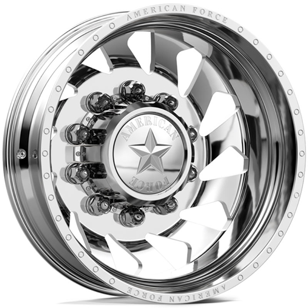 American Force Dually J02 Thunder  Wheels Polished Rear