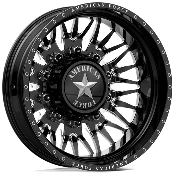 American Force Dually J03 Plague  Wheels Black Rear