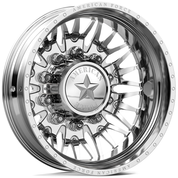 American Force Dually J03 Plague  Wheels Polished Rear