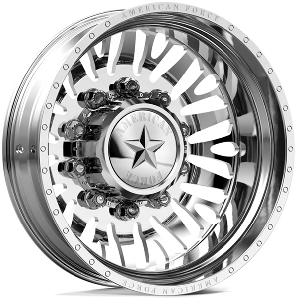 American Force Dually N12 Brawn  Wheels Polished Rear