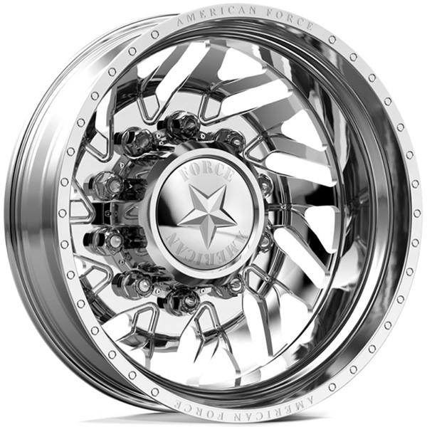 American Force Dually N13 Derange  Wheels Polished Rear