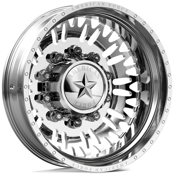 American Force Dually N16 Shove  Wheels Polished Rear