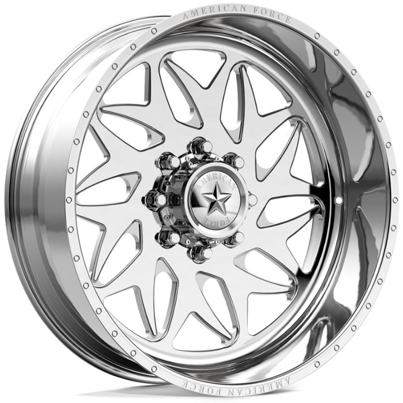 American Force N06 Brave SS6  Wheels Polished