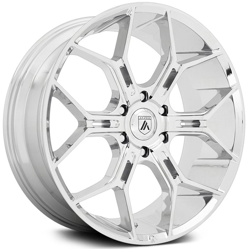 Asanti Black Label ABL-38 Monarch Truck  Wheels Chrome