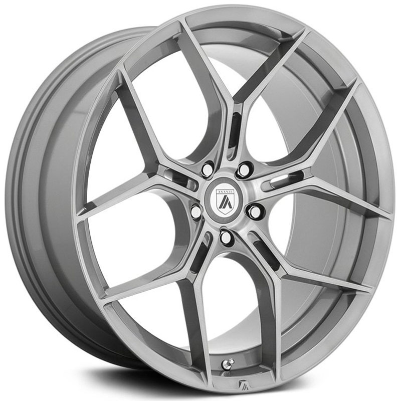 Asanti Black Label ABL-37 Monarch  Wheels Titanum Brushed