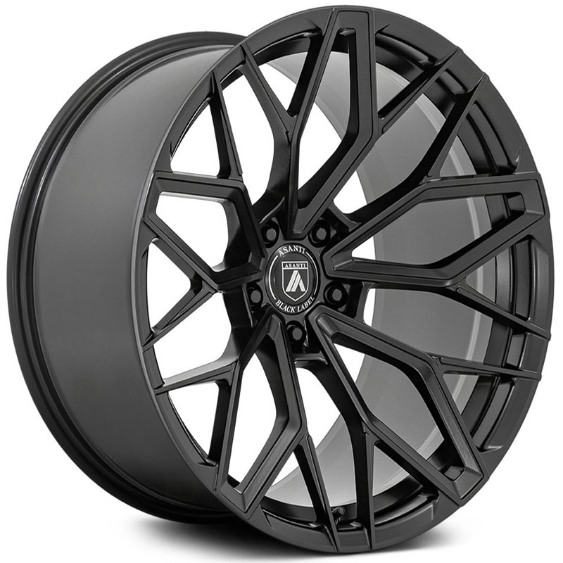 Asanti Black Label ABL-39 Mogul  Wheels Satin Black