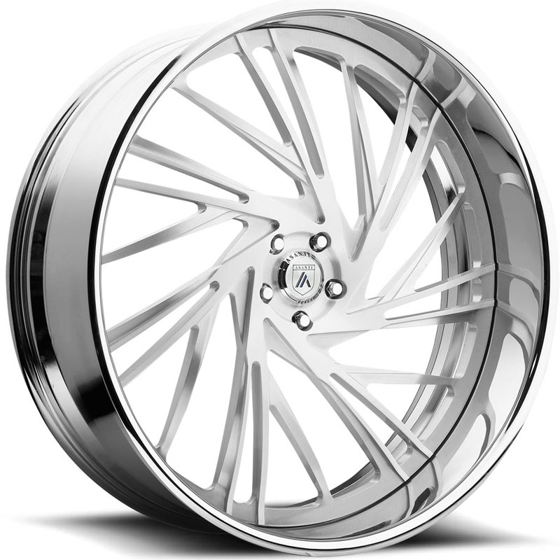 Asanti AF868 2PC  Wheels Brushed