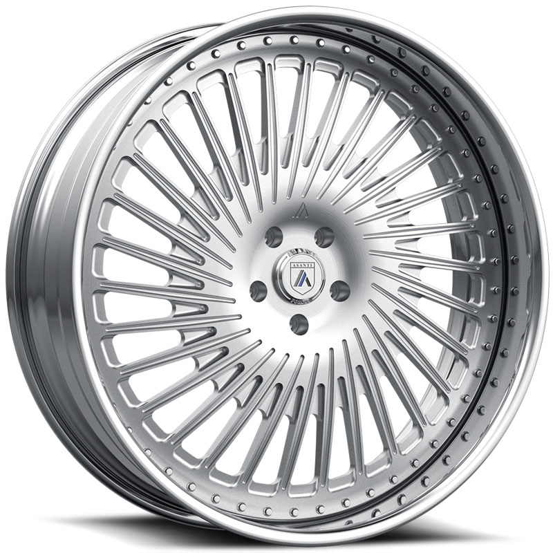 Asanti AF872 2PC  Wheels Brushed