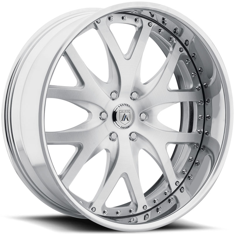 Asanti AF873 2PC  Wheels Brushed