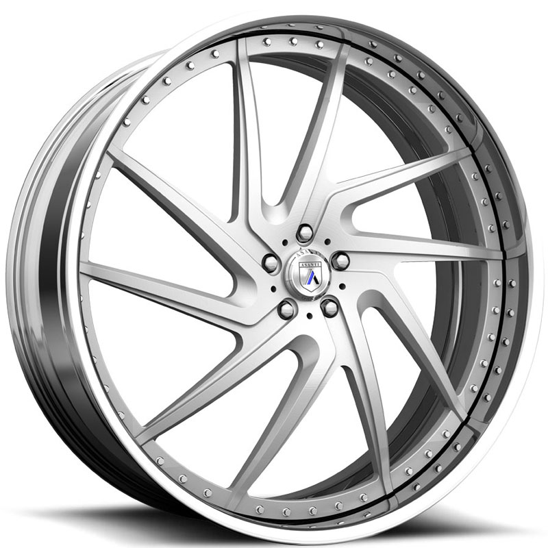 Asanti FS09 2PC  Wheels Chrome Brushed