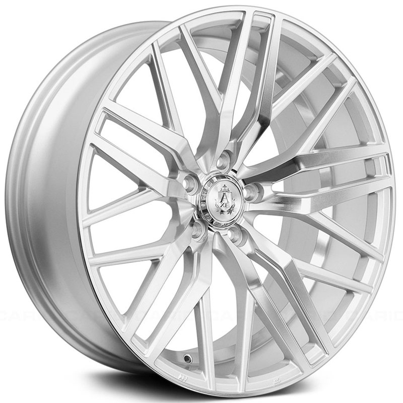 Axe EX30  Wheels Gloss Silver Machined Face