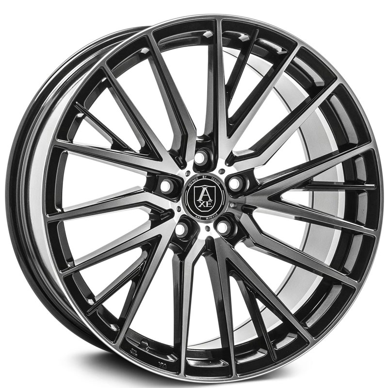 Axe EX40  Wheels Gloss Black Polished Face