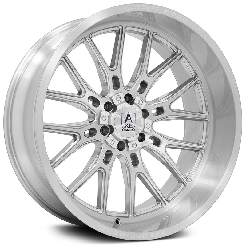 Axe Atlas  Wheels Silver w/ Brushed Face