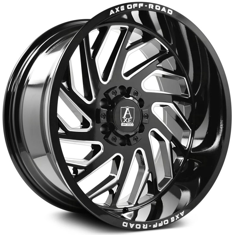 Axe Zeus  Wheels Gloss Black Milled