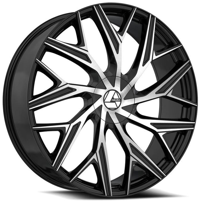 Azara Wheels AZA-527  Wheels Gloss Black Machined