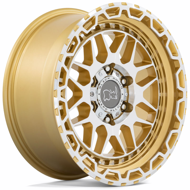 Black Rhino Holcomb  Wheels Gloss Gold w/ Mirror Face