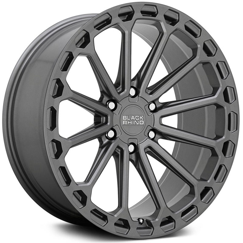 Black Rhino Kaizen  Wheels Matte Gunmetal